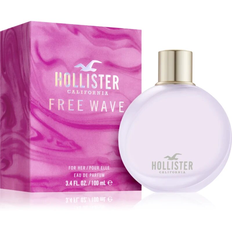 Hollister Free Wave Eau de Parfum pentru femei 100 ml