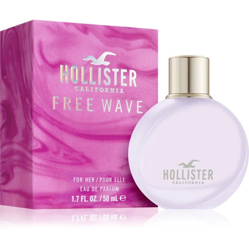 Hollister Free Wave Eau de Parfum pentru femei 50 ml