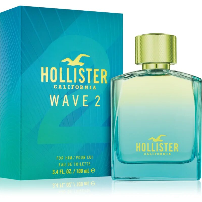 Hollister Wave 2 Eau de Toilette pentru bărbați 100 ml