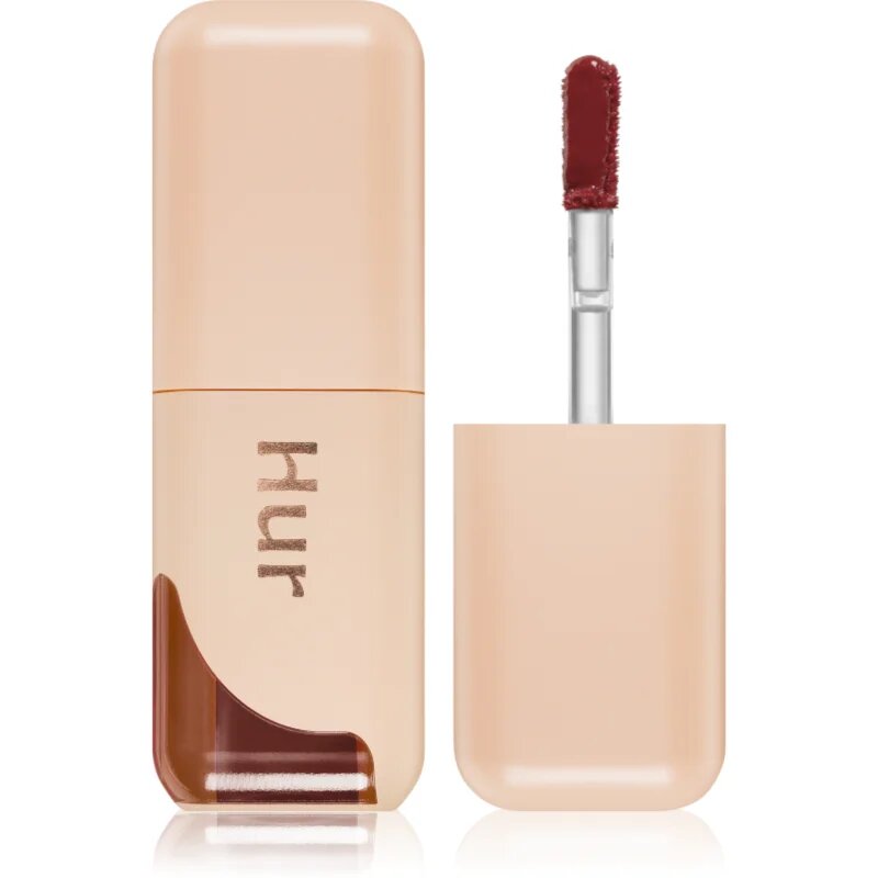 House of Hur Glowy Ampoule Tint luciu de buze rezistent cu efect de hidratare culoare 02 Brown Red 4.5 g