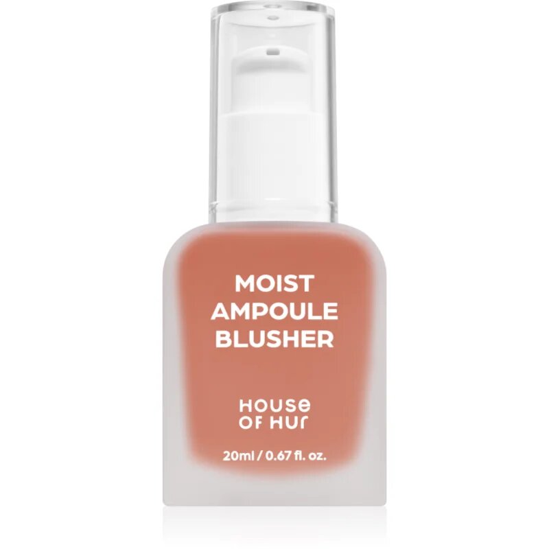 House of Hur Moist Ampoule Blusher fard de obraz lichid culoare 01 Nude Beige 20 ml