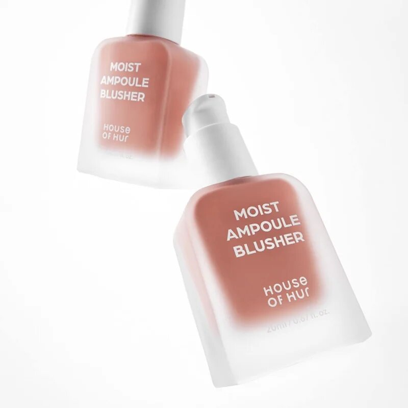 House of Hur Moist Ampoule Blusher fard de obraz lichid culoare 01 Nude Beige 20 ml