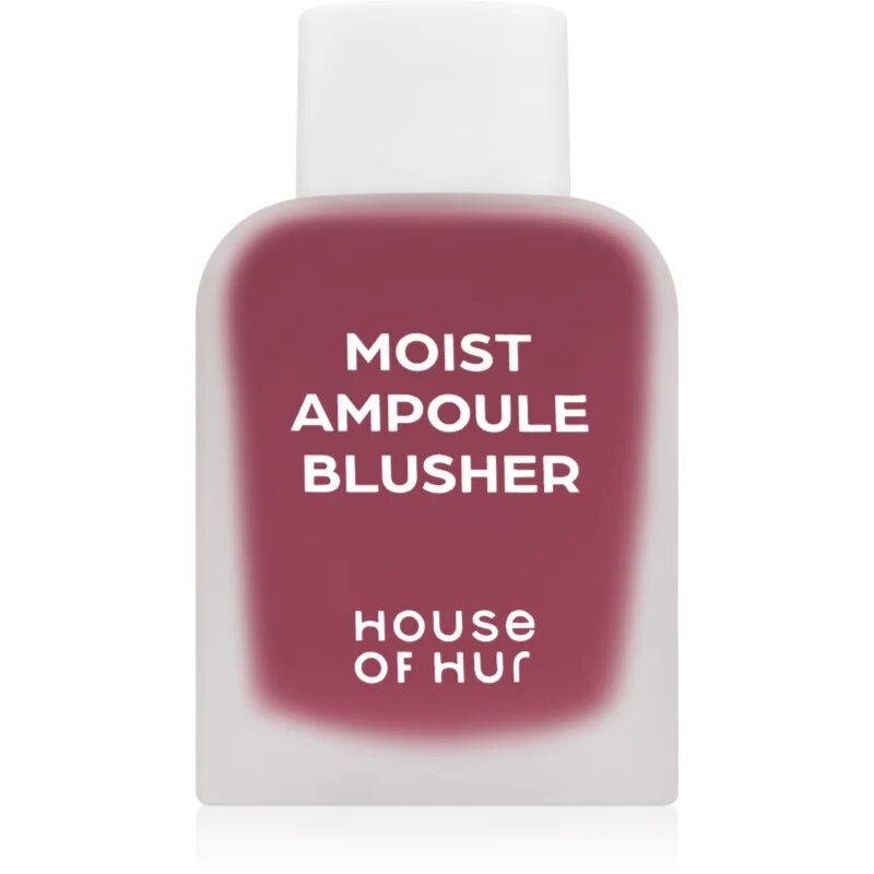 House of Hur Moist Ampoule Blusher fard de obraz lichid mini culoare 08 Berry Purple 10 ml