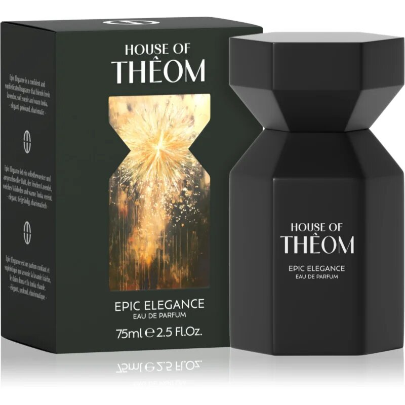 House of Thêom Epic Elegance Eau de Parfum pentru femei 75 ml