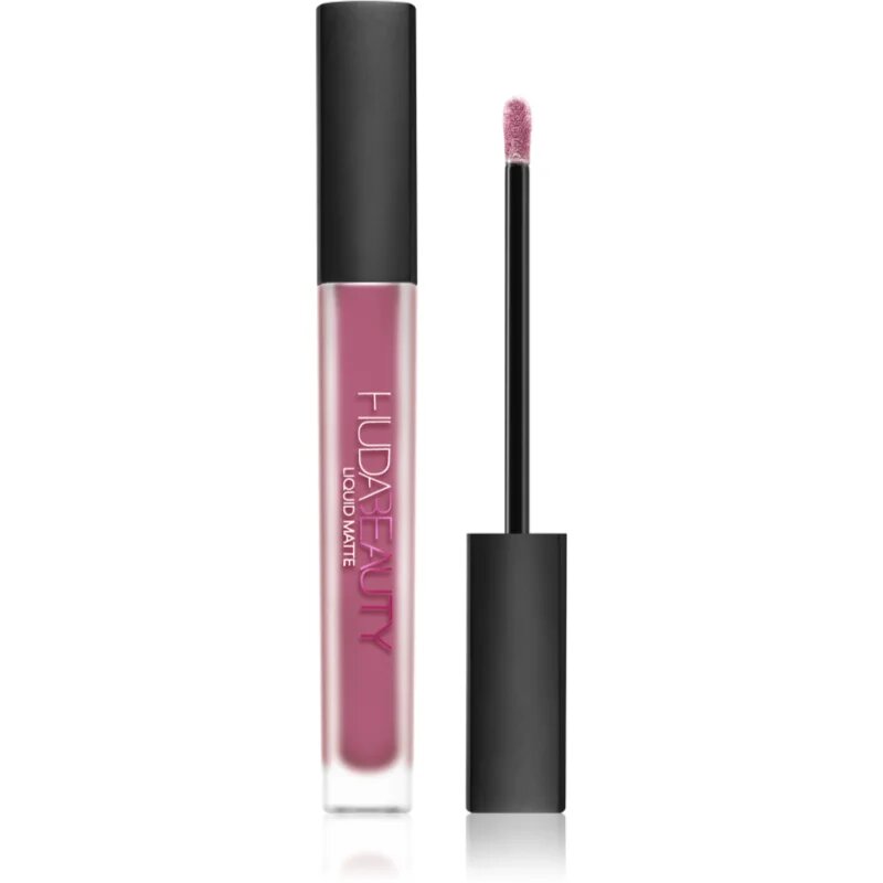 Huda Beauty Liquid Matte Lipstick Ultra-Comfort ruj cu persistenta indelungata cu efect matifiant culoare Muse 42 ml