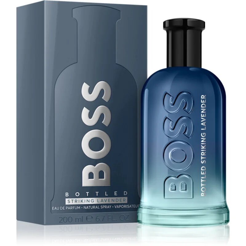 Hugo Boss BOSS Bottled Striking Lavender Eau de Parfum pentru bărbați 200 ml