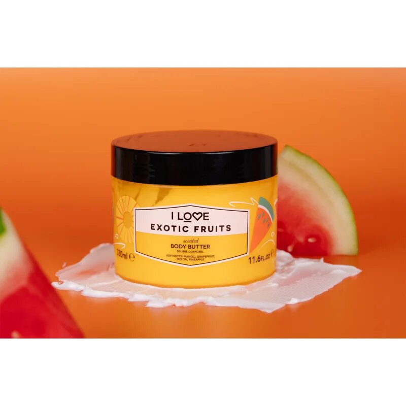 I Love Exotic Fruit unt pentru corp 330 ml