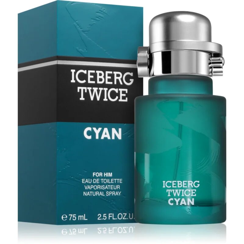 Iceberg Cyan Eau de Toilette pentru bărbați 75 ml