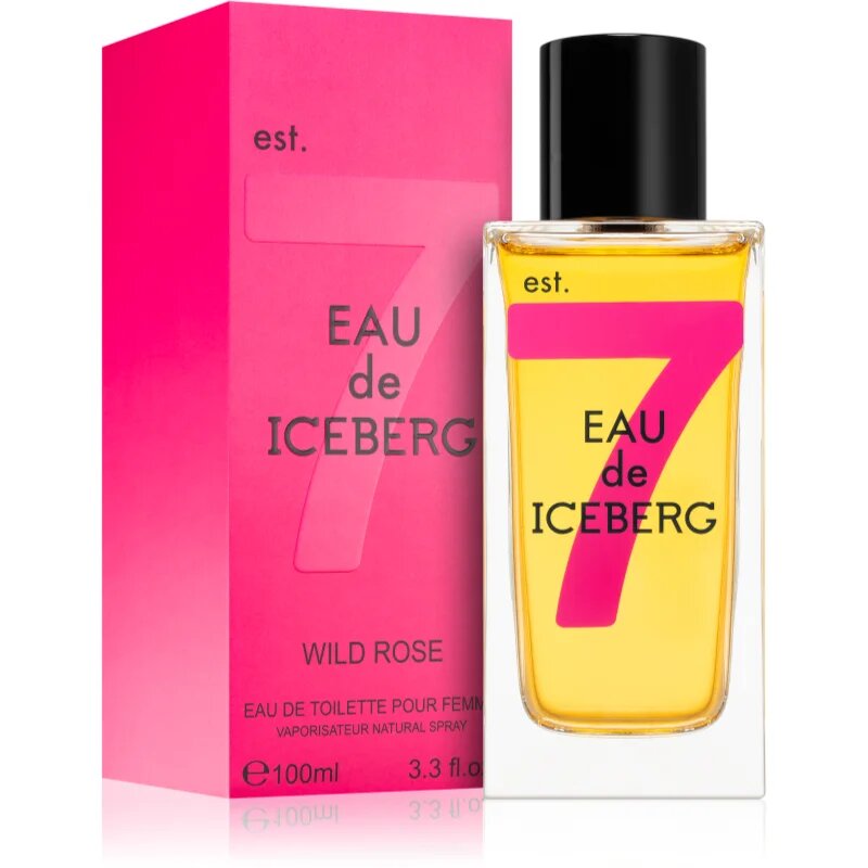 Iceberg Eau de Wild Rose Eau de Toilette pentru femei 100 ml