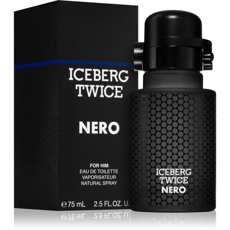 Iceberg Twice Nero Eau de Toilette pentru bărbați 75 ml