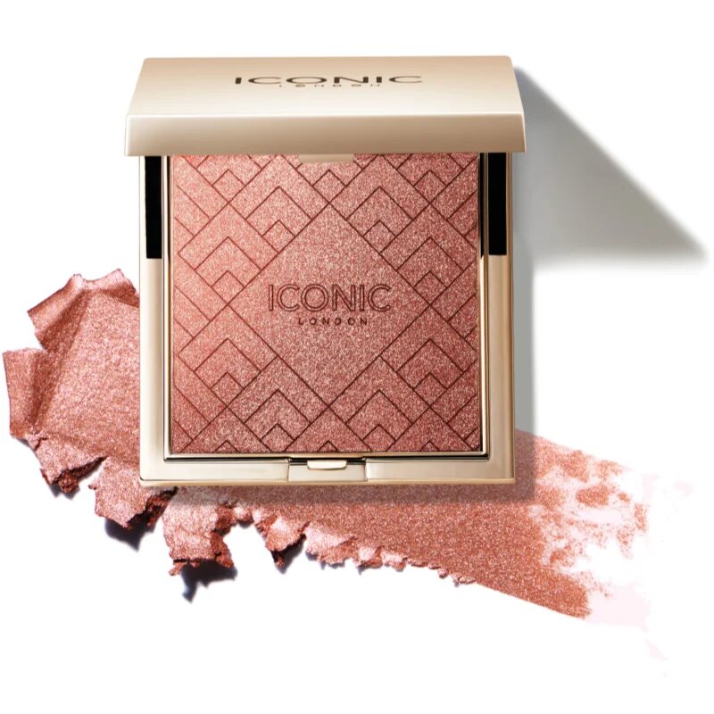ICONIC London Kissed By The Sun blush cu efect iluminator culoare So Cheeky 5 g