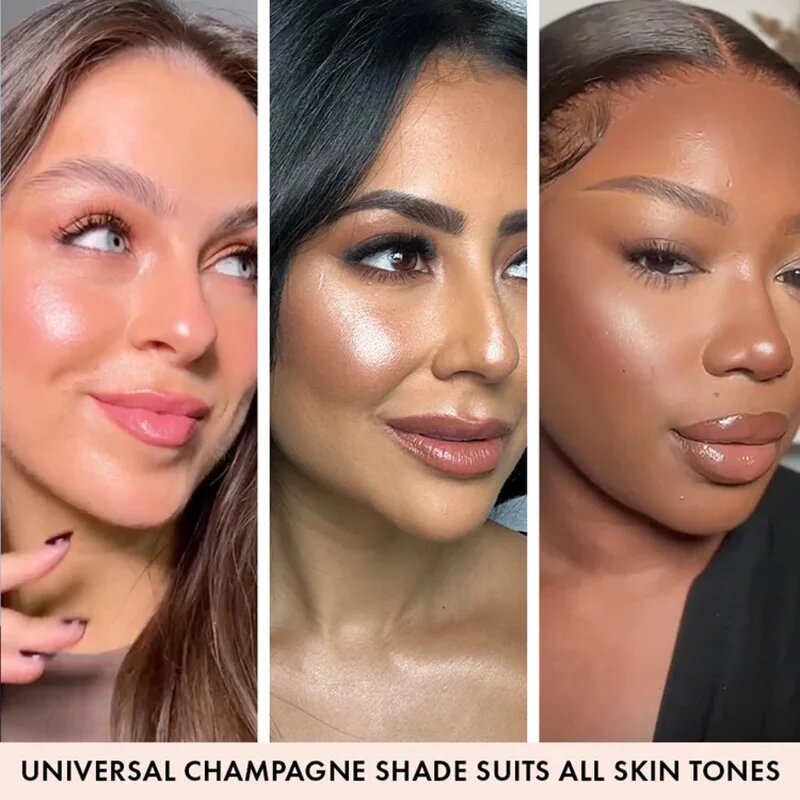 ICONIC London Lit & Luminous Pudra compacta ce ofera luminozitate culoare Universal 16 g