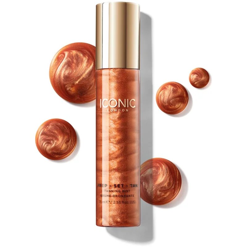 ICONIC London Prep-Set-Tan ceață de piele pentru bronzare culoare Glow 75 ml