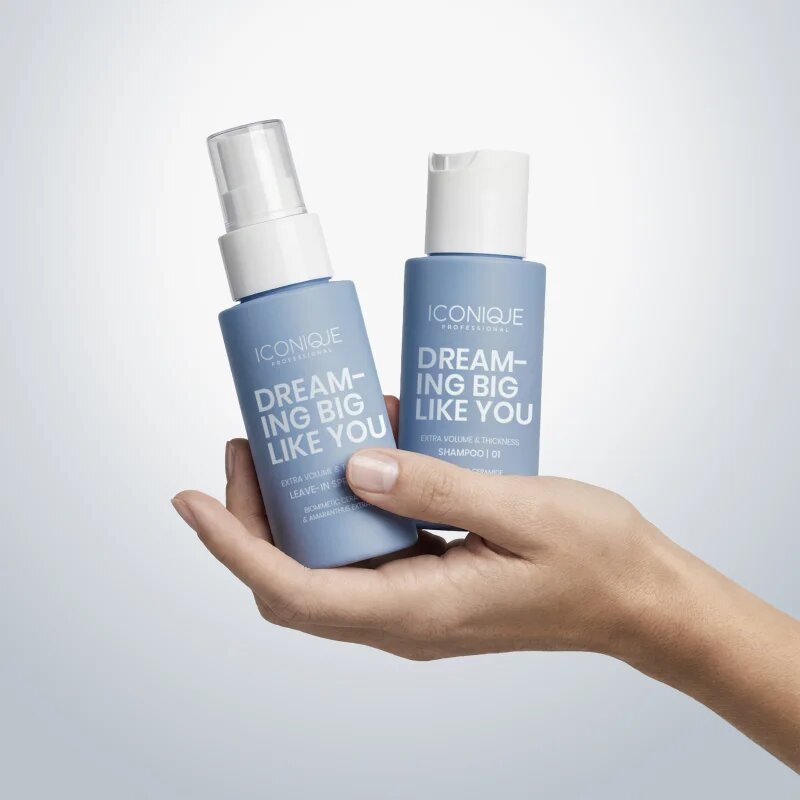 ICONIQUE Professional DREAMING BIG LIKE YOU Volume & Thickness șampon pentru volum maxim pentru păr fin 70 ml