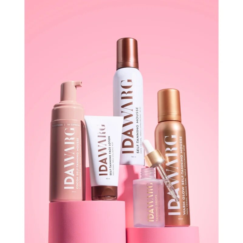 IDA WARG Beauty Self-Tanning Body Mousse spuma autobronzanta fara parfum 150 ml