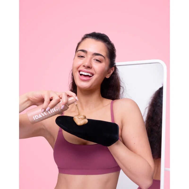 IDA WARG Beauty Self-Tanning Cocoa Mousse 1h Express spumă autobronzantă pentru un bronz rapid 150 ml