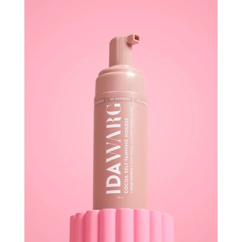 IDA WARG Beauty Self-Tanning Cocoa Mousse 1h Express spumă autobronzantă pentru un bronz rapid 150 ml