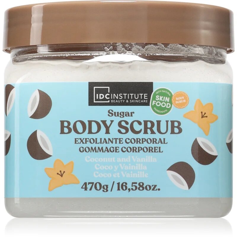 IDC INSTITUTE Coco&Vanilla exfoliant pentru corp 470 g