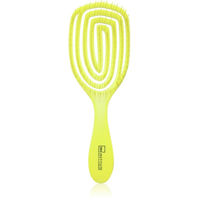 IDC INSTITUTE Neon perie de par culoare Yellow 1 buc