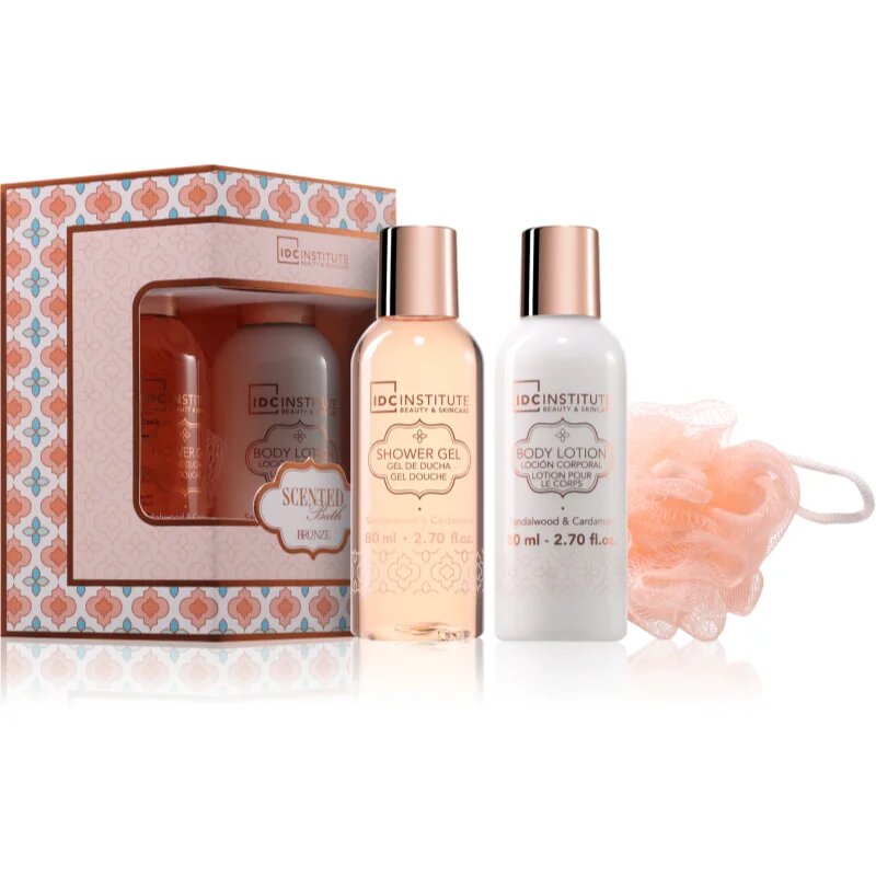 IDC INSTITUTE Scented Bath Bronze set cadou pentru femei