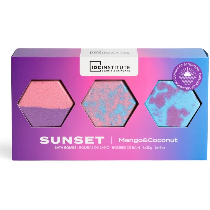IDC INSTITUTE Sunset set cadou pentru baie