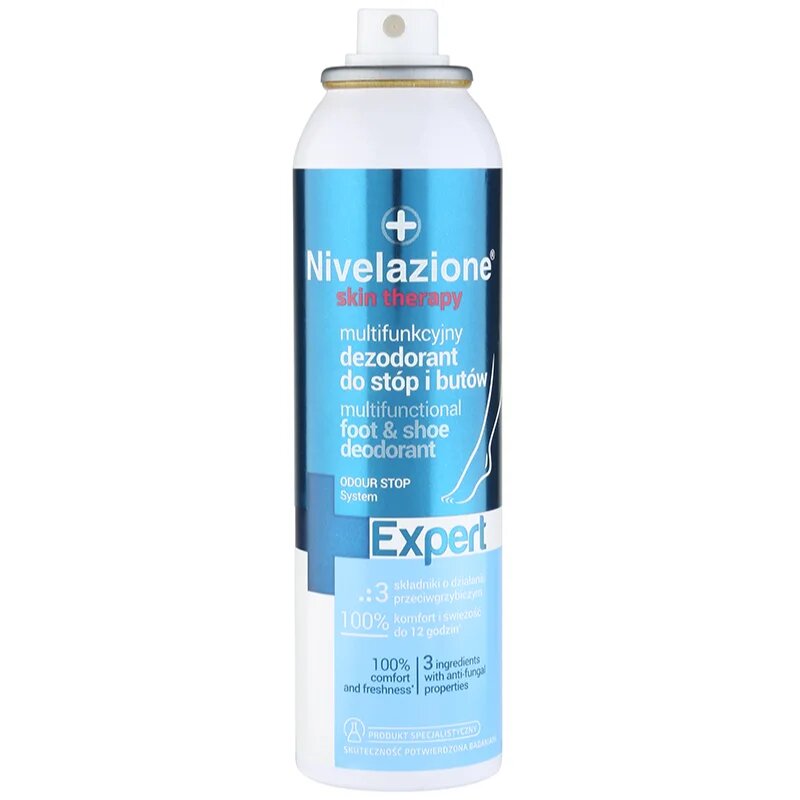 Ideepharm Nivelazione Expert deodorant spray pentru picioare si pantofi 150 ml