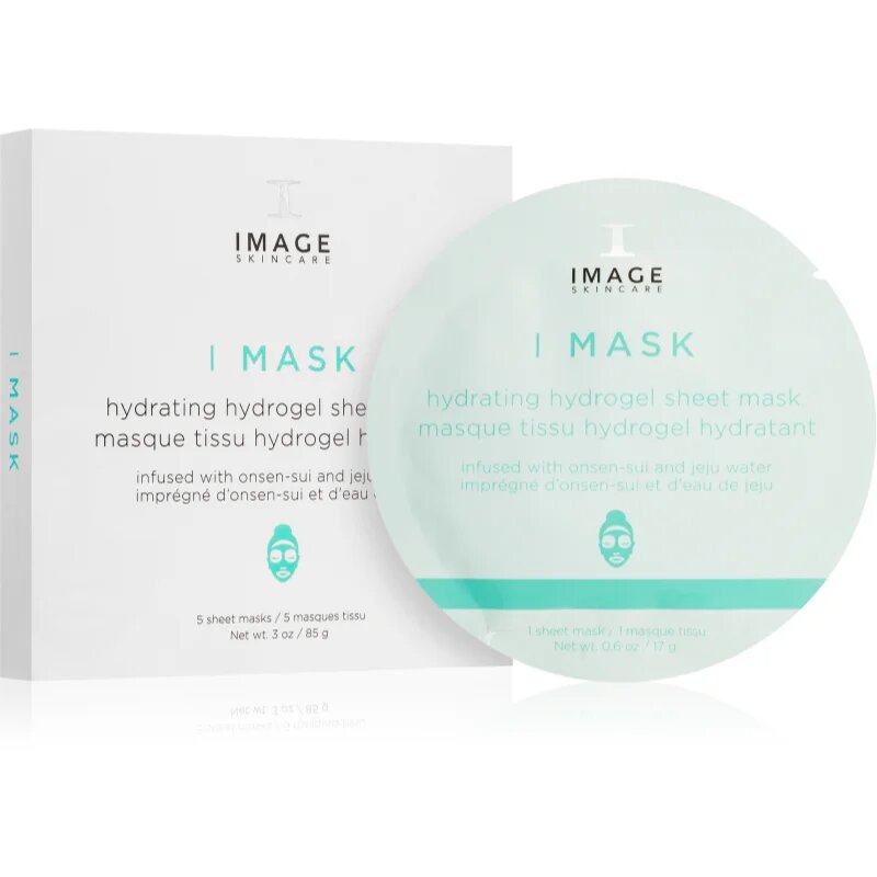 I Mask mască intensă cu hidrogel cu efect de hidratare 5x17 g