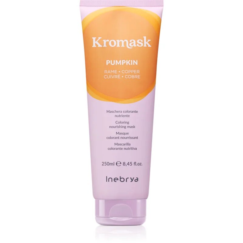 Inebrya Kromask mască intens colorantă culoare Pumpkin 250 ml