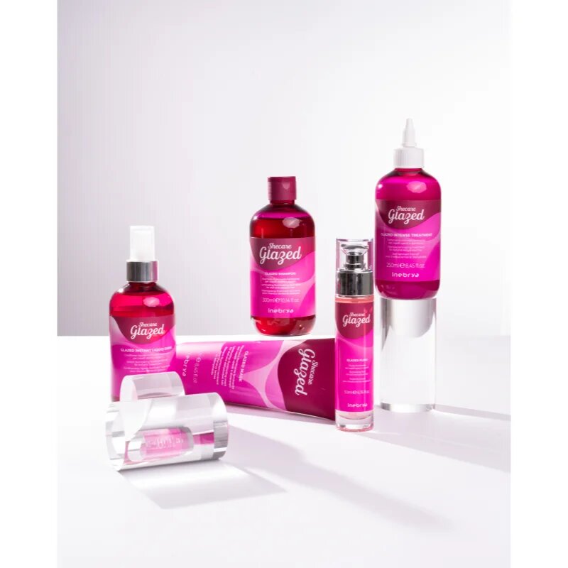 Inebrya Shecare Glazed Mask masca hidratanta pentru un par stralucitor si catifelat 250 ml