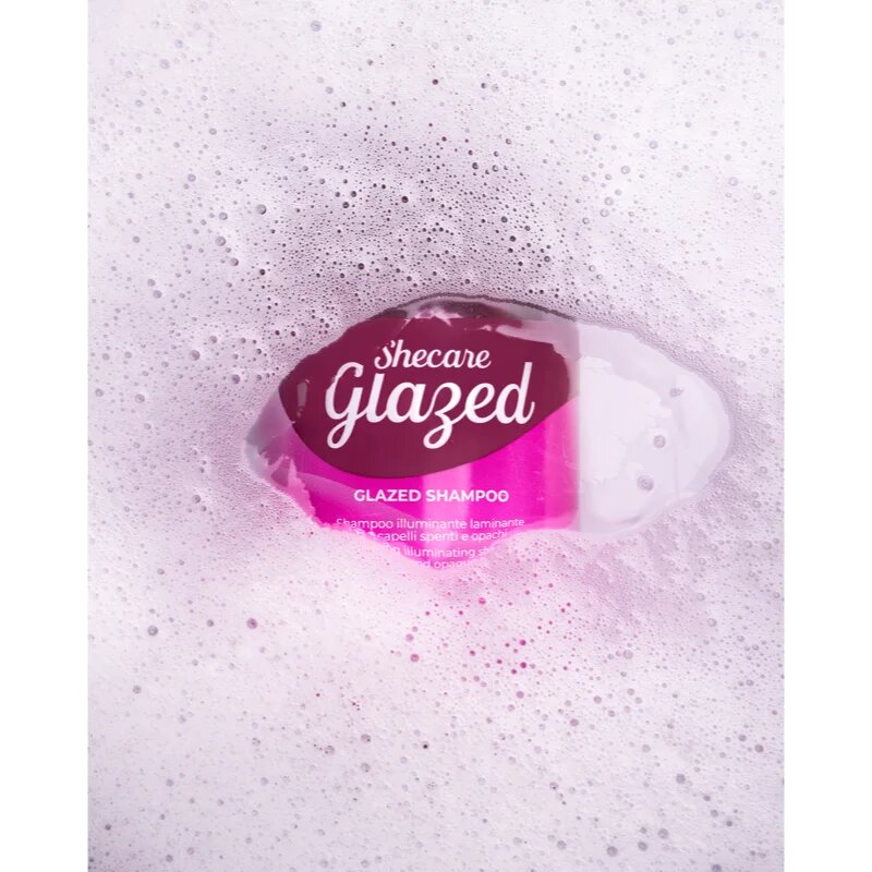 Inebrya Shecare Glazed Shampoo sampon pentru stralucire pentru un par stralucitor si catifelat 300 ml