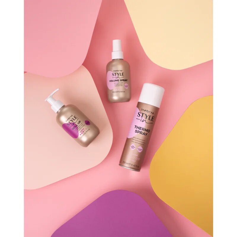 Inebrya Style-In Fixing Volume spray pentru păr cu volum 200 ml
