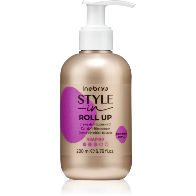 Inebrya Style-In Roll Up crema pentru definire si modelare kudrn 200 ml