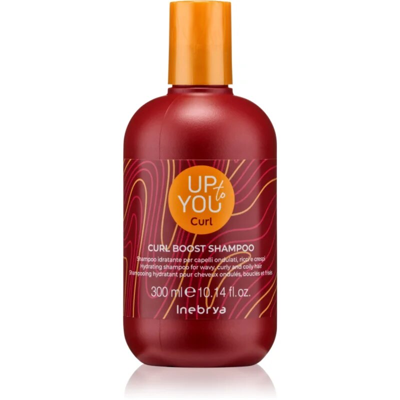 Inebrya Up To You Curl Boost Shampoo sampon hidratant pentru par ondulat si cret 300 ml