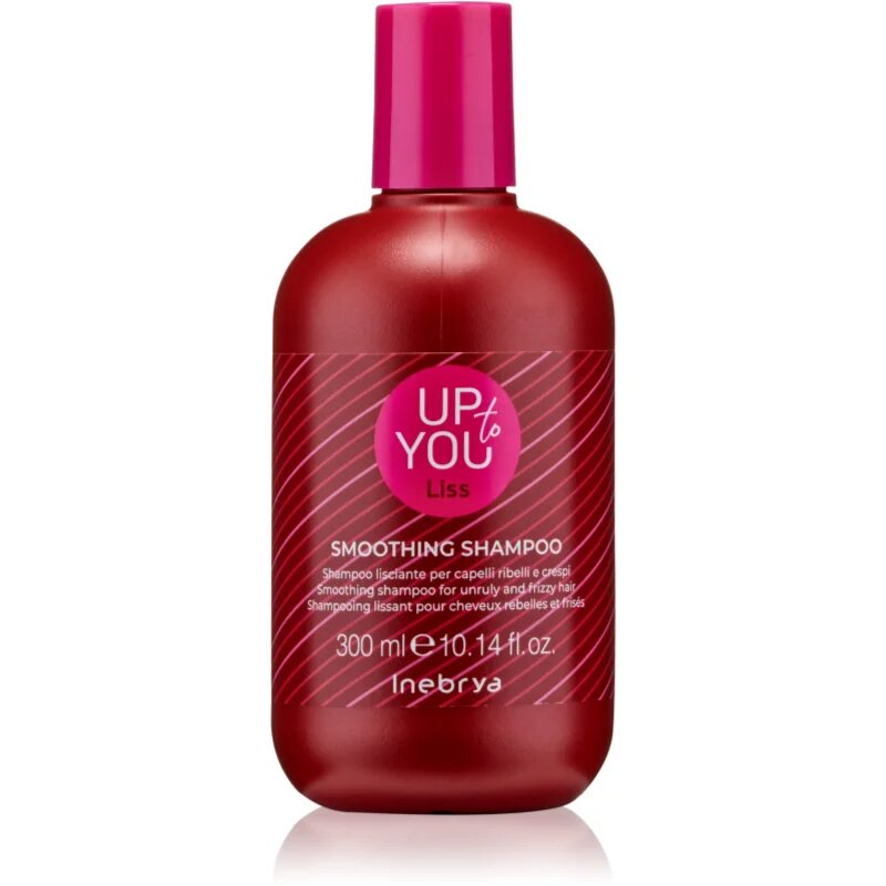 Inebrya Up To You Liss Smoothing Shampoo sampon pentru indreptarea parului pentru par indisciplinat 300 ml