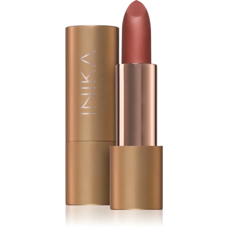 INIKA Organic Creamy Lipstick Ruj crema hidratant culoare Soft Coral 42 g