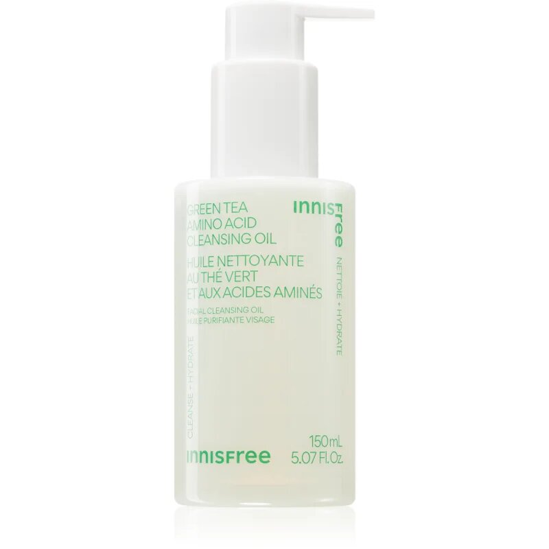 innisfree Green Tea Amino Acid Cleansing Oil ulei de curățare blând cu efect de hidratare 150 ml