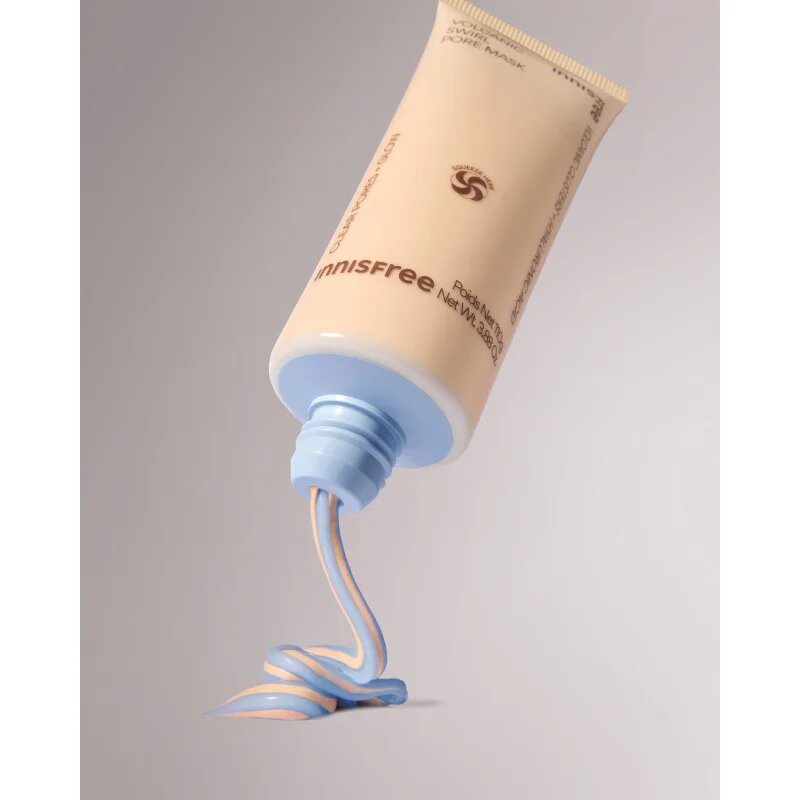innisfree Volcanic Swirl Pore Mask mască cu argilă hidrateaza pielea si inchide porii 110 g