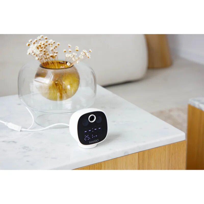 innoGIO GIOSafety Smart Clock cameră Smart Wi-fi pentru locuință 1 buc
