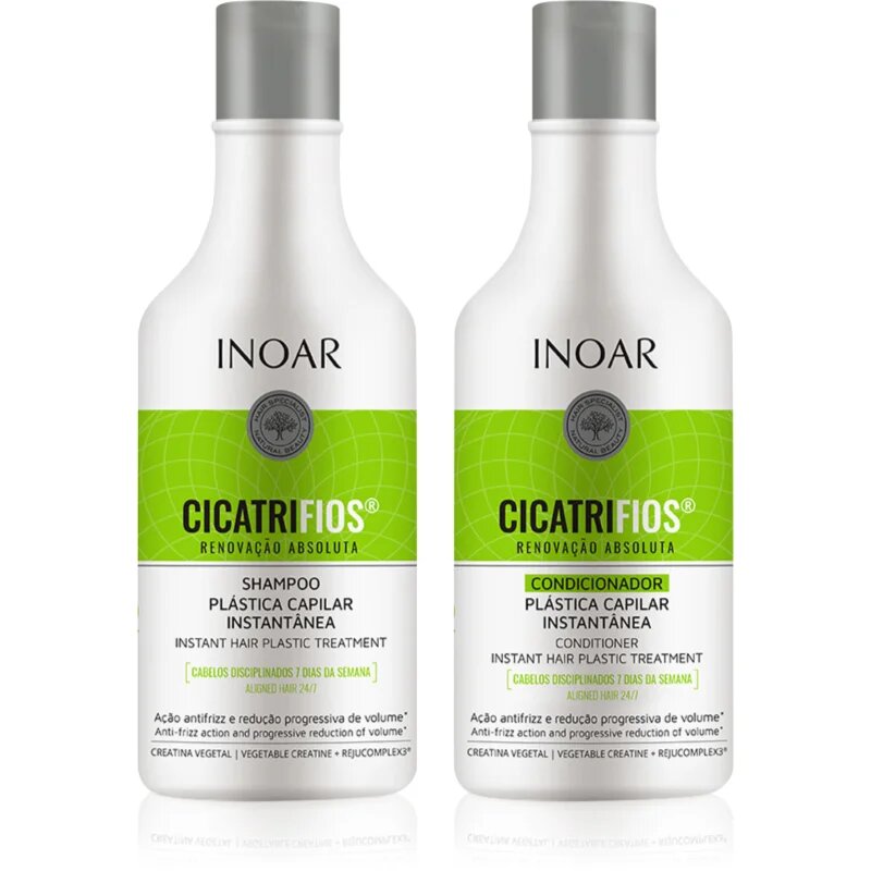 INOAR CicatriFios set pentru parul deteriorat si fragil