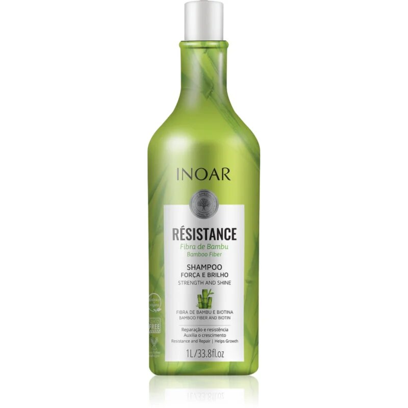 INOAR Résistance Bambu șampon petru par fragil si fara vlaga 1000 ml