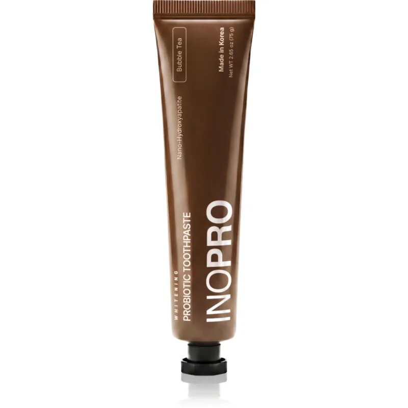 InoPro Probiotic Toothpaste pasta de dinti pentru albire aroma Bubble Tea 75 g