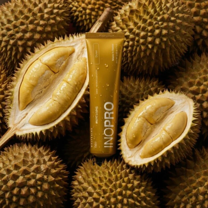 InoPro Probiotic Toothpaste pasta de dinti pentru albire aroma Durian 75 g