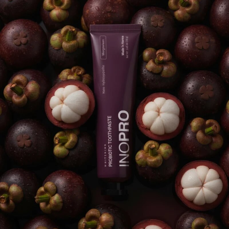 InoPro Probiotic Toothpaste pasta de dinti pentru albire aroma Mangostan 75 g