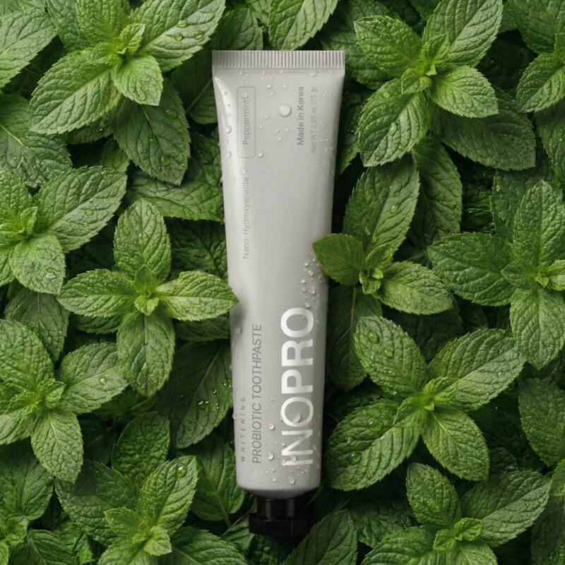 InoPro Probiotic Toothpaste pasta de dinti pentru albire fara flor aroma Peppermint 75 g