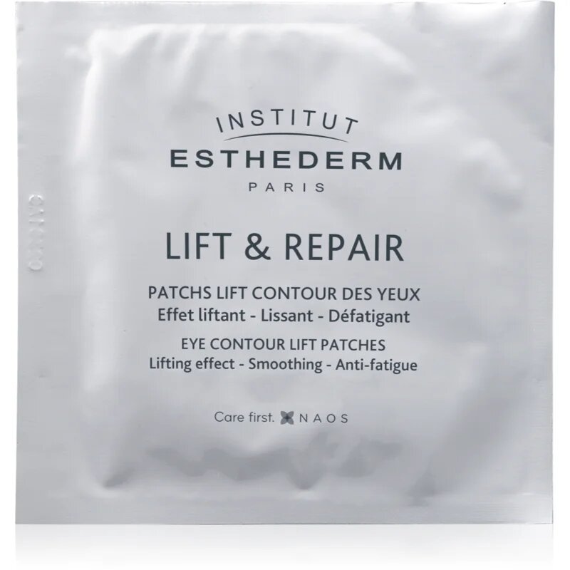 Institut Esthederm Lift & Repair Eye Contour Lift Patches mască patch de ochi pentru o piele mai fermă (Cellular Care) 10 x 2 buc