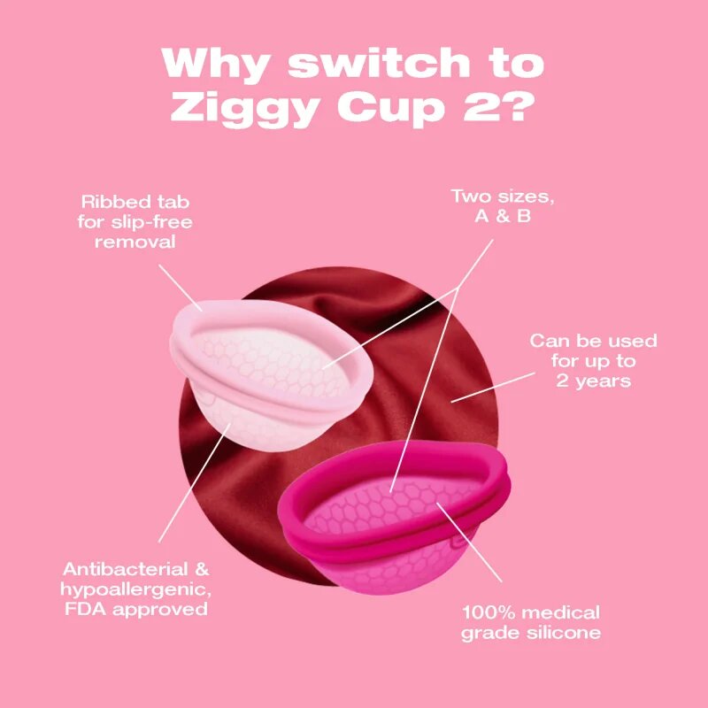 Intimina Ziggy Cup 2 B cupe menstruale 76 ml