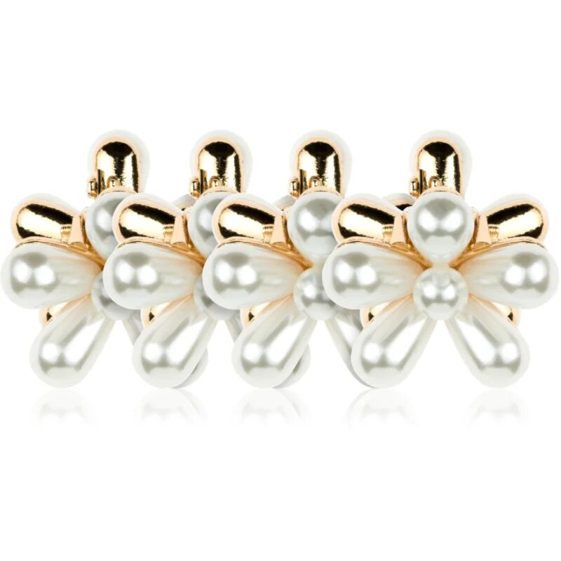 invisibobble Clipstar Pearly Flower clama de par marimea S 4 buc