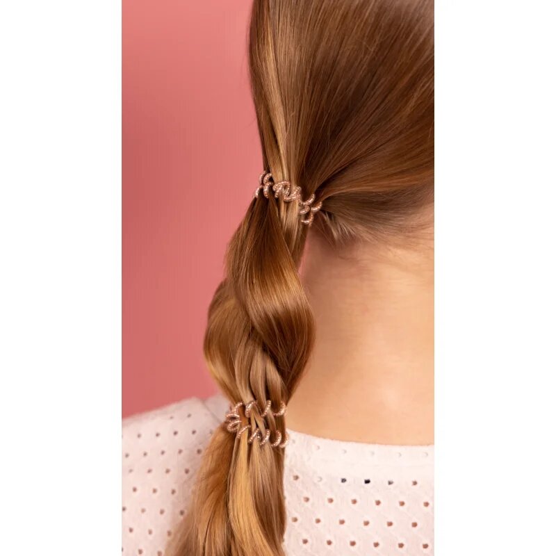 invisibobble Original Elastice pentru par Bronze Me Pretty 3 buc