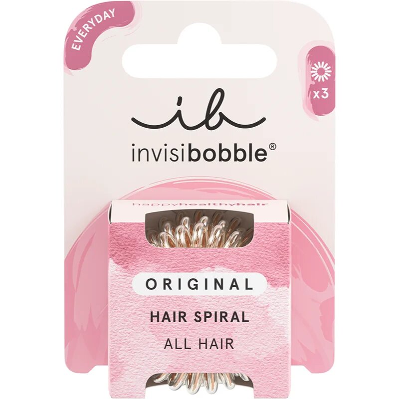 invisibobble Original Elastice pentru par Bronze Me Pretty 3 buc