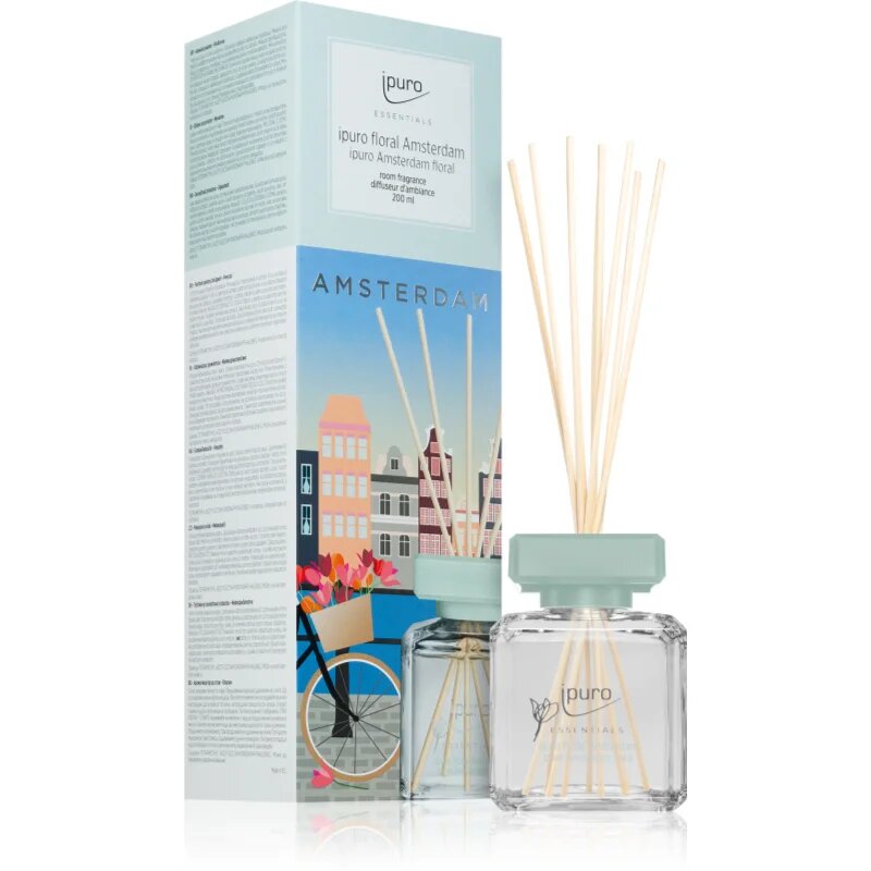 ipuro Essentials Floral Amsterdam difuzor de aroma 200 ml